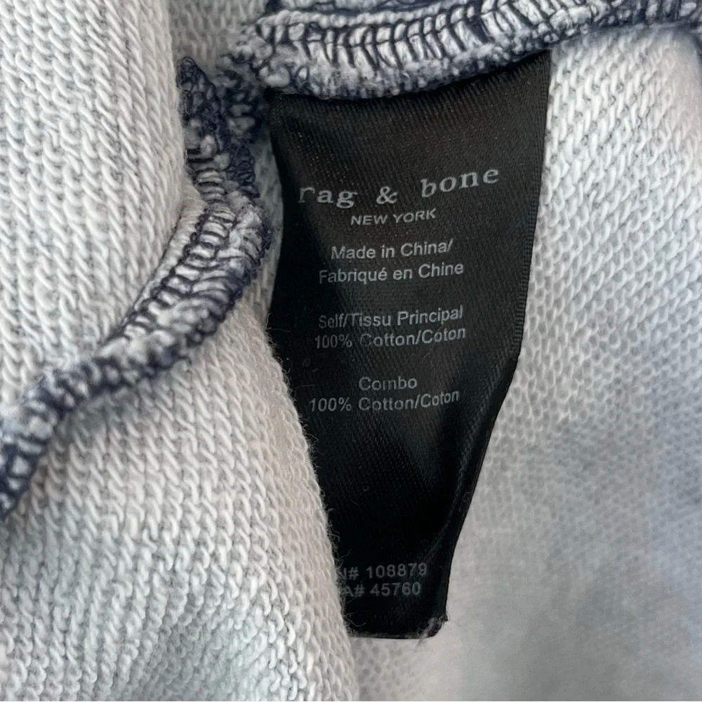 rag & bone Miramar Sweatpant Jeans Size S Elastic Waist Pull On Denim Look - Picture 13 of 15